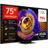 TCL SQD Mini-LED TV 75C7L, 75", Google TV